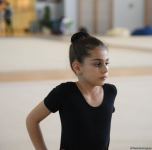 В Национальной арене гимнастики в Баку проходят учебно-тренировочные сборы спортсменок из Мингячевира (ФОТО)