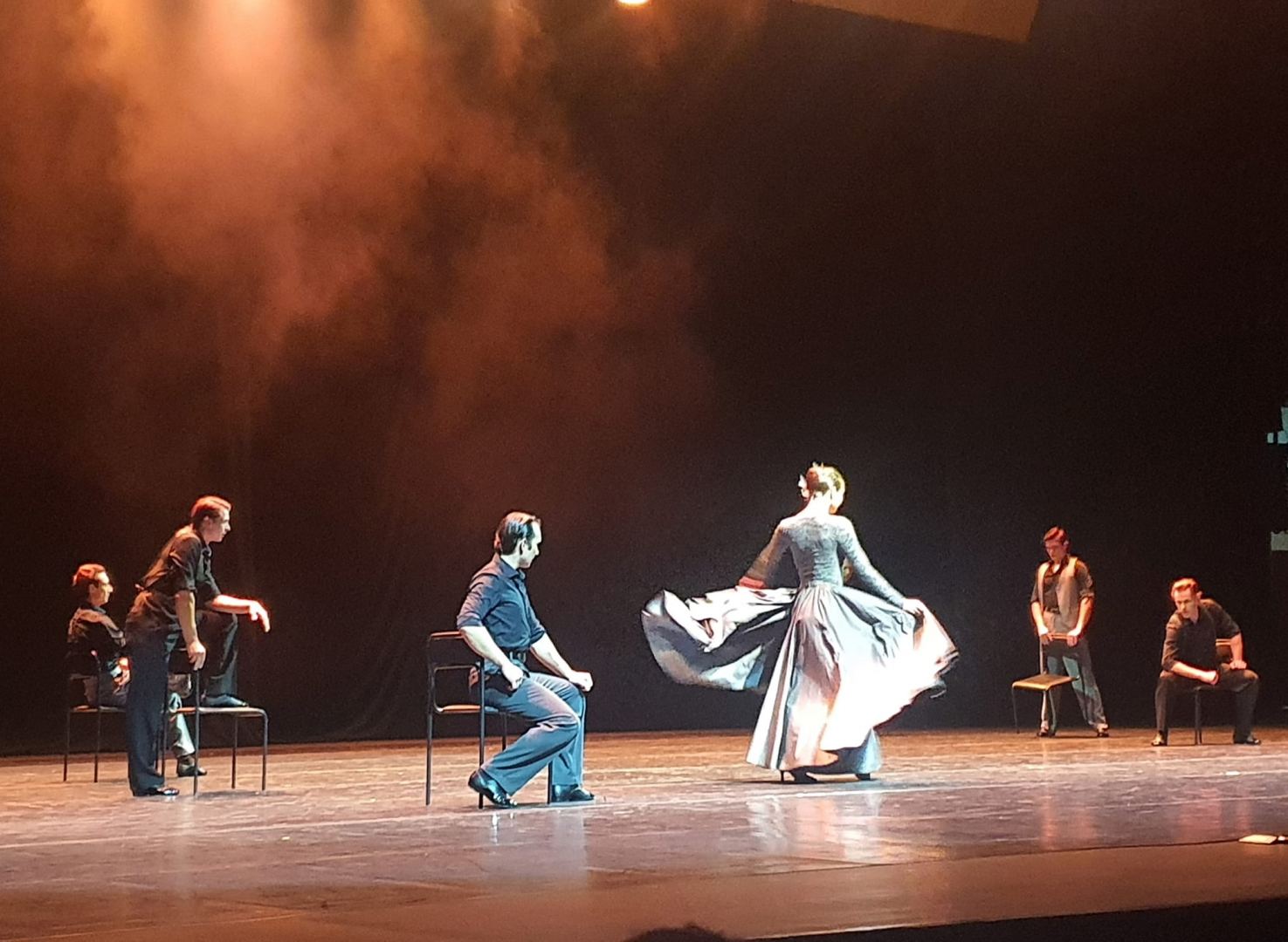 Легендарный балет Игоря Моисеева представил в Баку азербайджанский танец "Чобаны" (ФОТО)