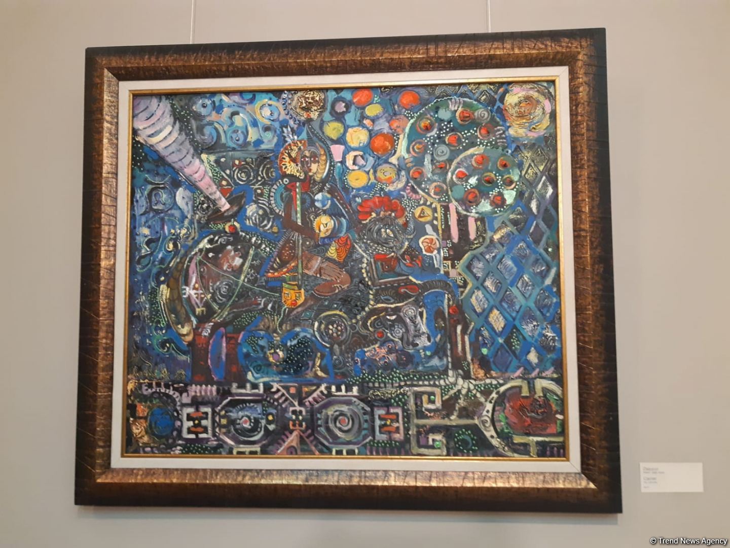 "По следам предков" с Ульвией Гамзаевой – удивительные картины, наполненные философией и мифологией (ФОТО)