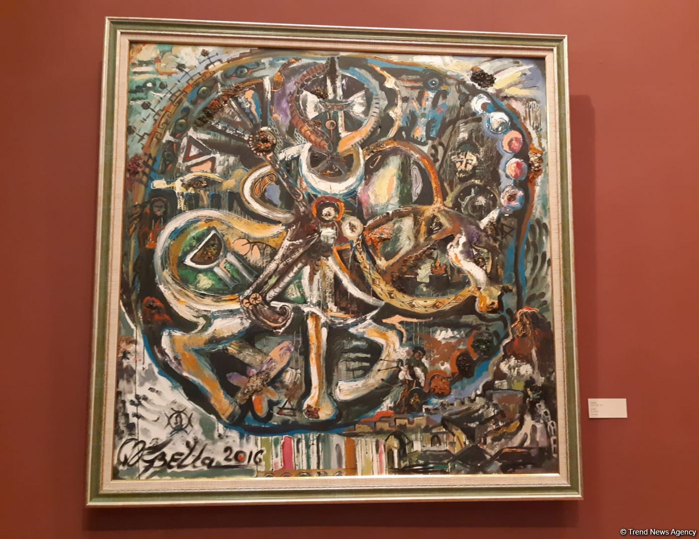 "По следам предков" с Ульвией Гамзаевой – удивительные картины, наполненные философией и мифологией (ФОТО)