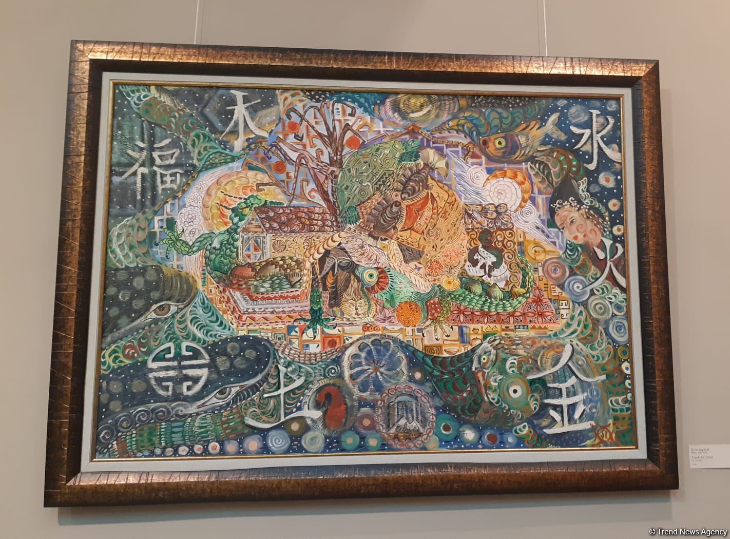 "По следам предков" с Ульвией Гамзаевой – удивительные картины, наполненные философией и мифологией (ФОТО)