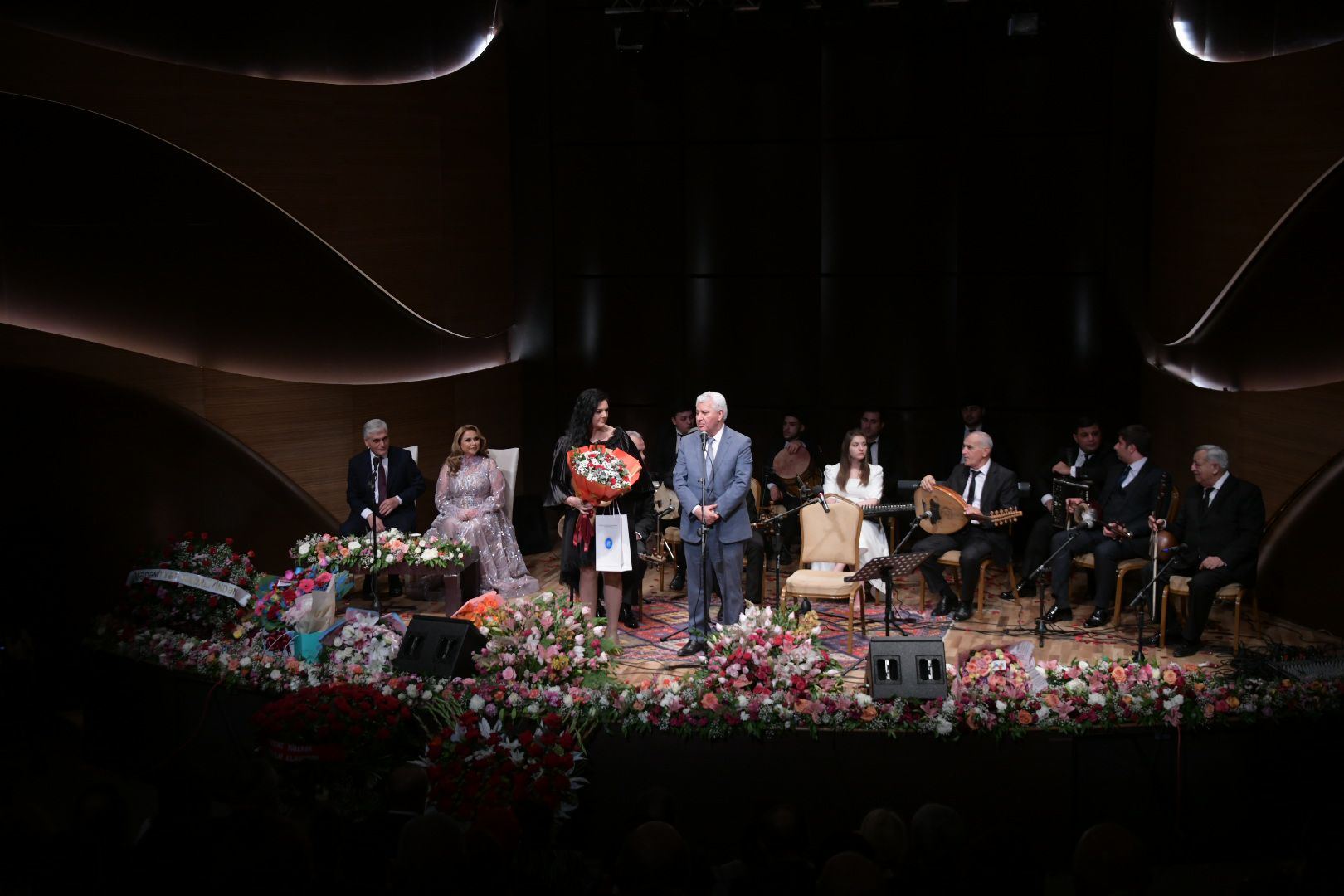 В Баку прошел творческий вечер Мелекханым Эйюбовой (ФОТО)