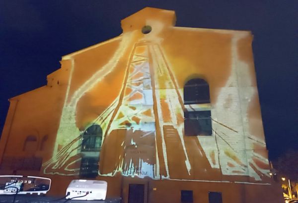 На стенах Музея каменной летописи в Баку представлен 3D mapping, реализованный посольством Германии и  QGallery (ВИДЕО, ФОТО)