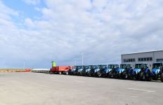 Президент Ильхам Алиев принял участие в открытии завода по переработке оливкового масла и столовых оливок в поселке Зиря (ФОТО/ВИДЕО)