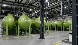 Президент Ильхам Алиев принял участие в открытии завода по переработке оливкового масла и столовых оливок в поселке Зиря (ФОТО/ВИДЕО)