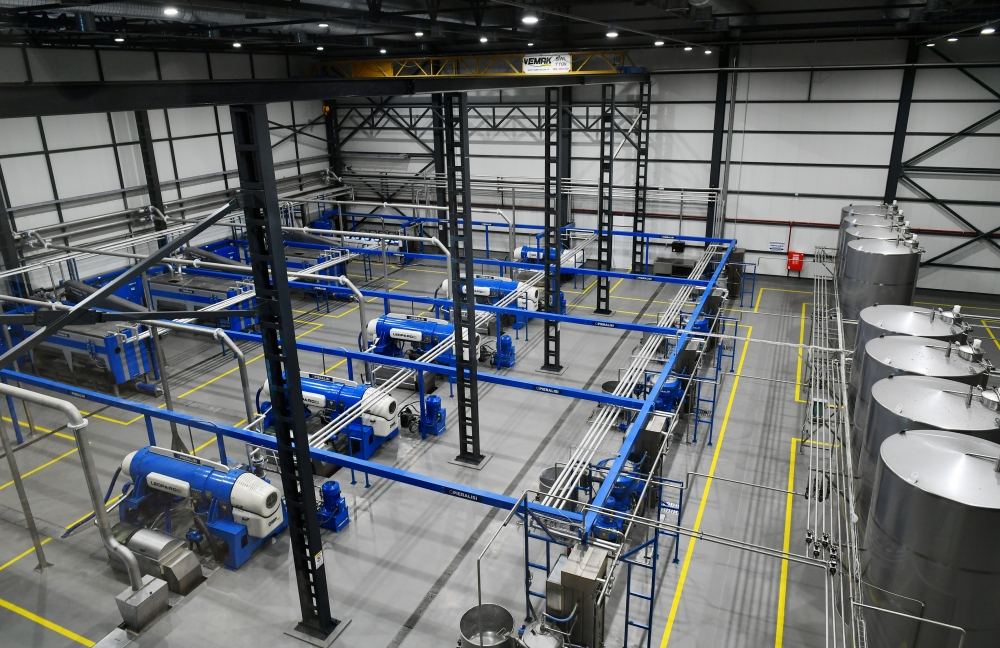 Президент Ильхам Алиев принял участие в открытии завода по переработке оливкового масла и столовых оливок в поселке Зиря (ФОТО/ВИДЕО)