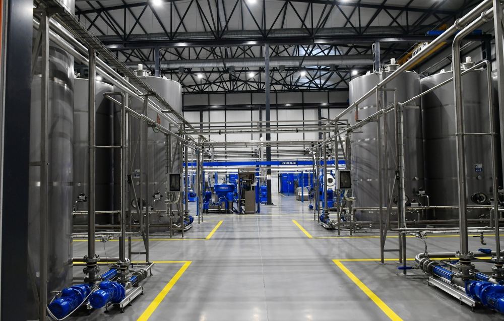 Президент Ильхам Алиев принял участие в открытии завода по переработке оливкового масла и столовых оливок в поселке Зиря (ФОТО/ВИДЕО)