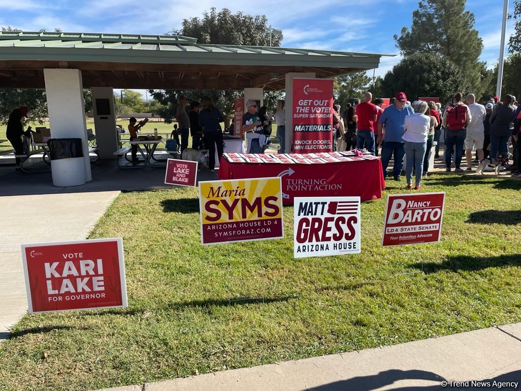 Республиканцы вышли на митинг, утверждая, что они спасут Аризону (ФОТО/ВИДЕО)