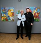 "Человек-праздник" Мир Азер Абдуллаев – лечебные свойства оптимизма и позитива экспозиции в Баку (ФОТО)