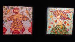 "Человек-праздник" Мир Азер Абдуллаев – лечебные свойства оптимизма и позитива экспозиции в Баку (ФОТО)