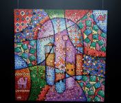 "Человек-праздник" Мир Азер Абдуллаев – лечебные свойства оптимизма и позитива экспозиции в Баку (ФОТО)