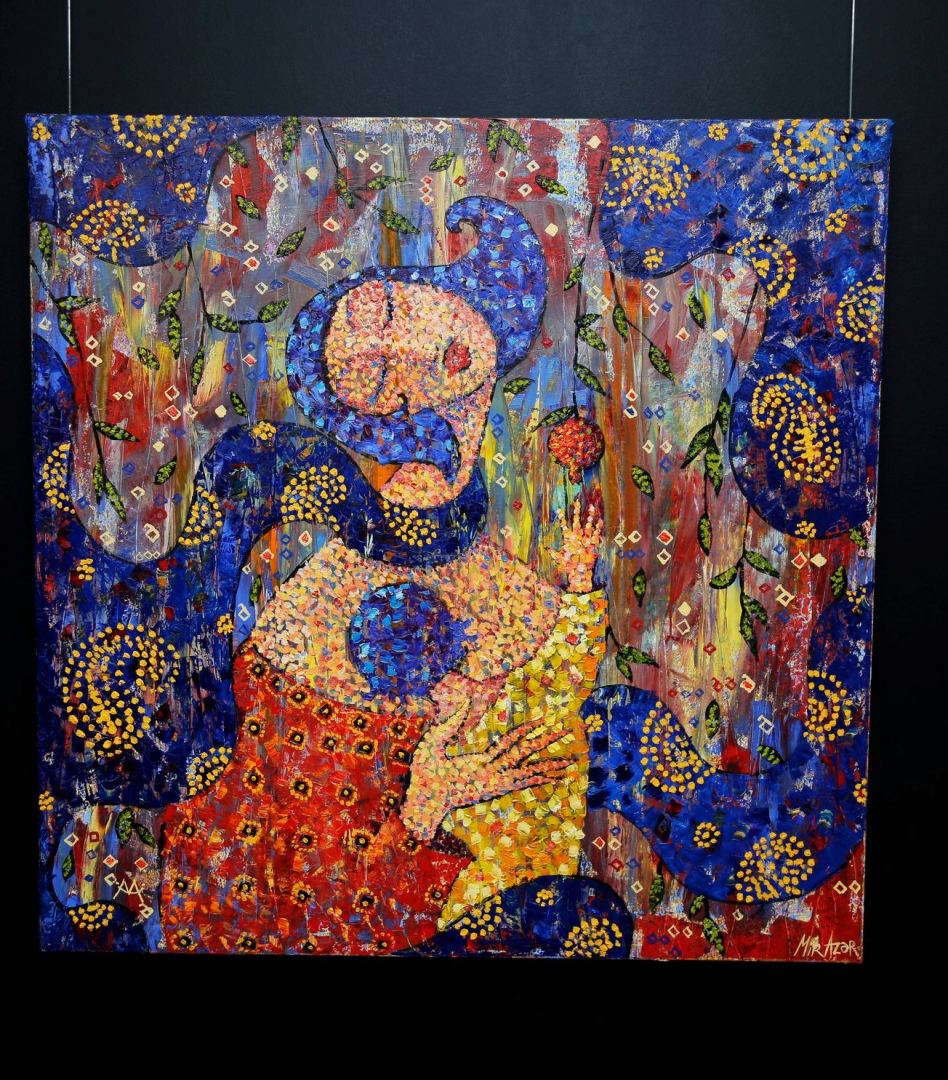 "Человек-праздник" Мир Азер Абдуллаев – лечебные свойства оптимизма и позитива экспозиции в Баку (ФОТО)