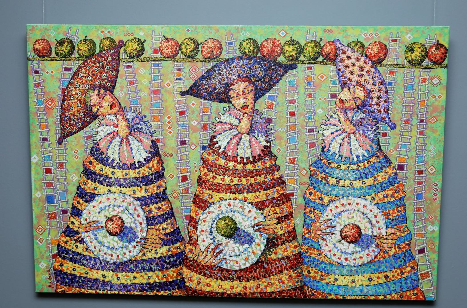 "Человек-праздник" Мир Азер Абдуллаев – лечебные свойства оптимизма и позитива экспозиции в Баку (ФОТО)