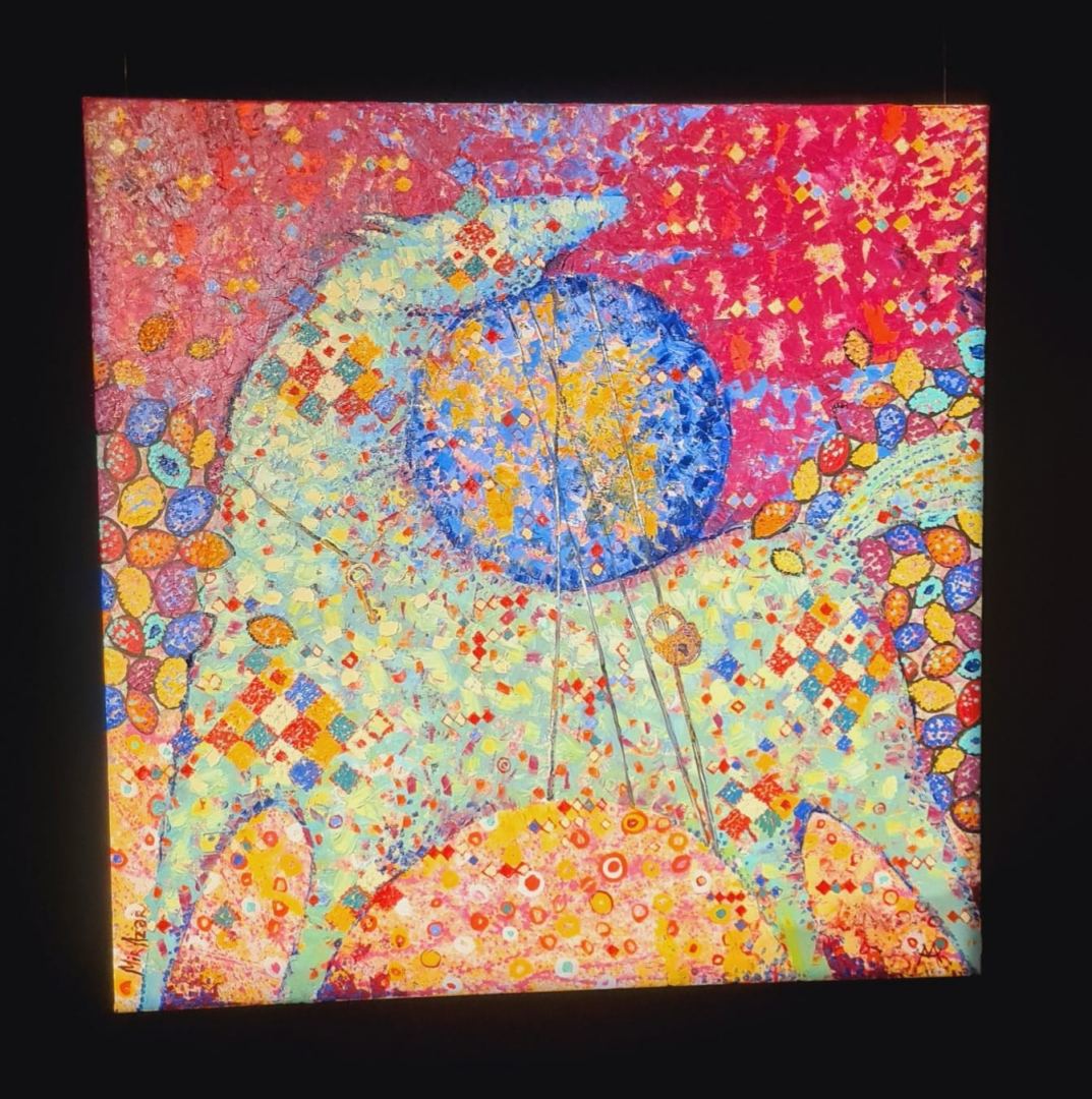 "Человек-праздник" Мир Азер Абдуллаев – лечебные свойства оптимизма и позитива экспозиции в Баку (ФОТО)