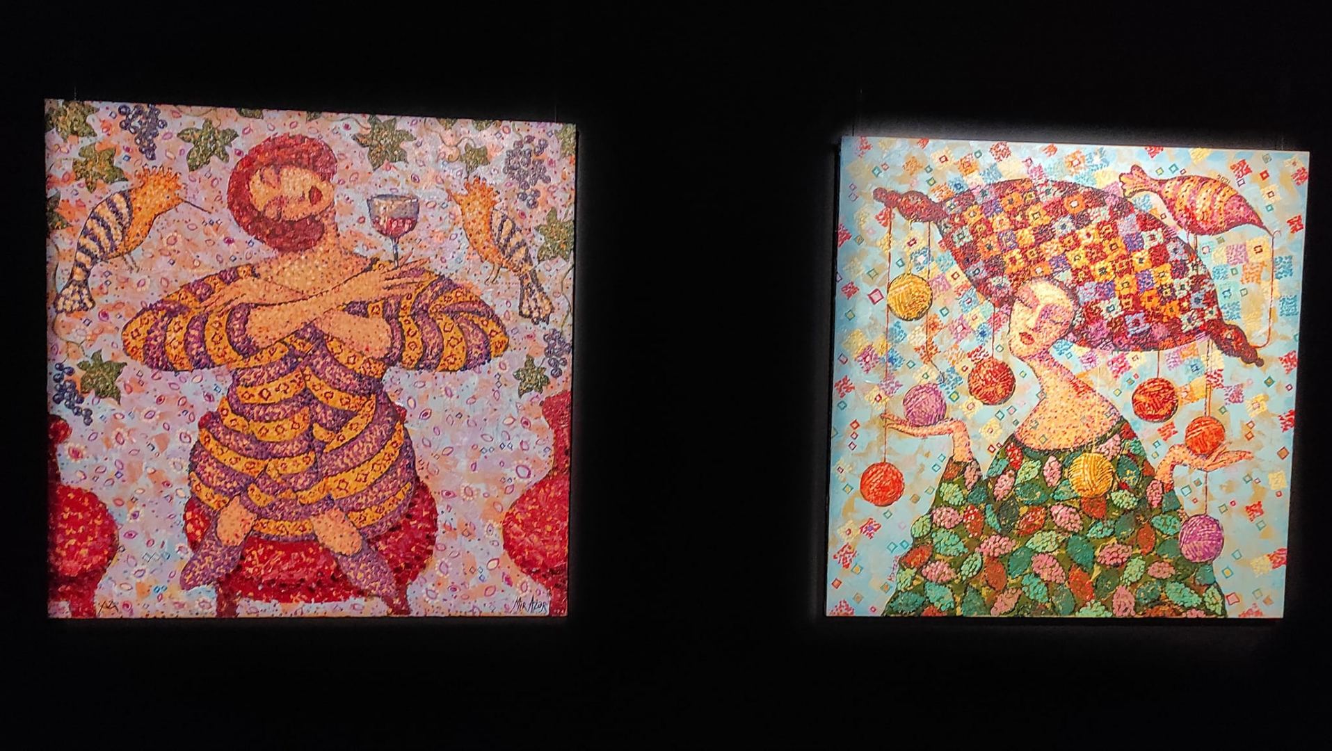 "Человек-праздник" Мир Азер Абдуллаев – лечебные свойства оптимизма и позитива экспозиции в Баку (ФОТО)