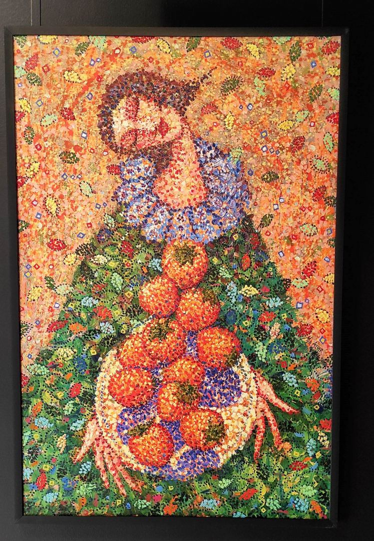 "Человек-праздник" Мир Азер Абдуллаев – лечебные свойства оптимизма и позитива экспозиции в Баку (ФОТО)