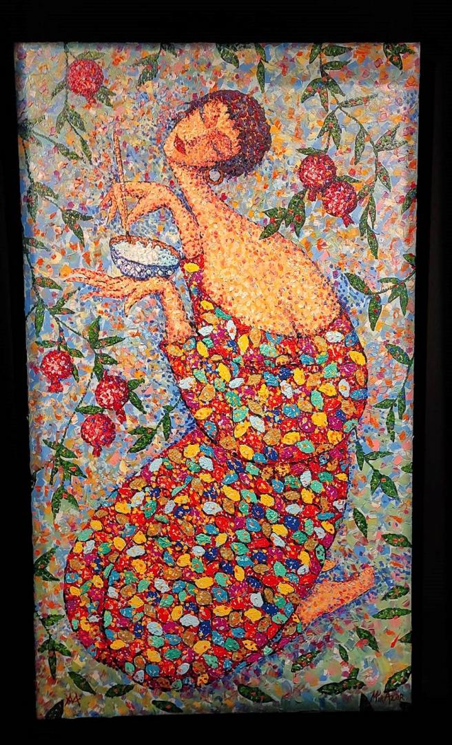 "Человек-праздник" Мир Азер Абдуллаев – лечебные свойства оптимизма и позитива экспозиции в Баку (ФОТО)