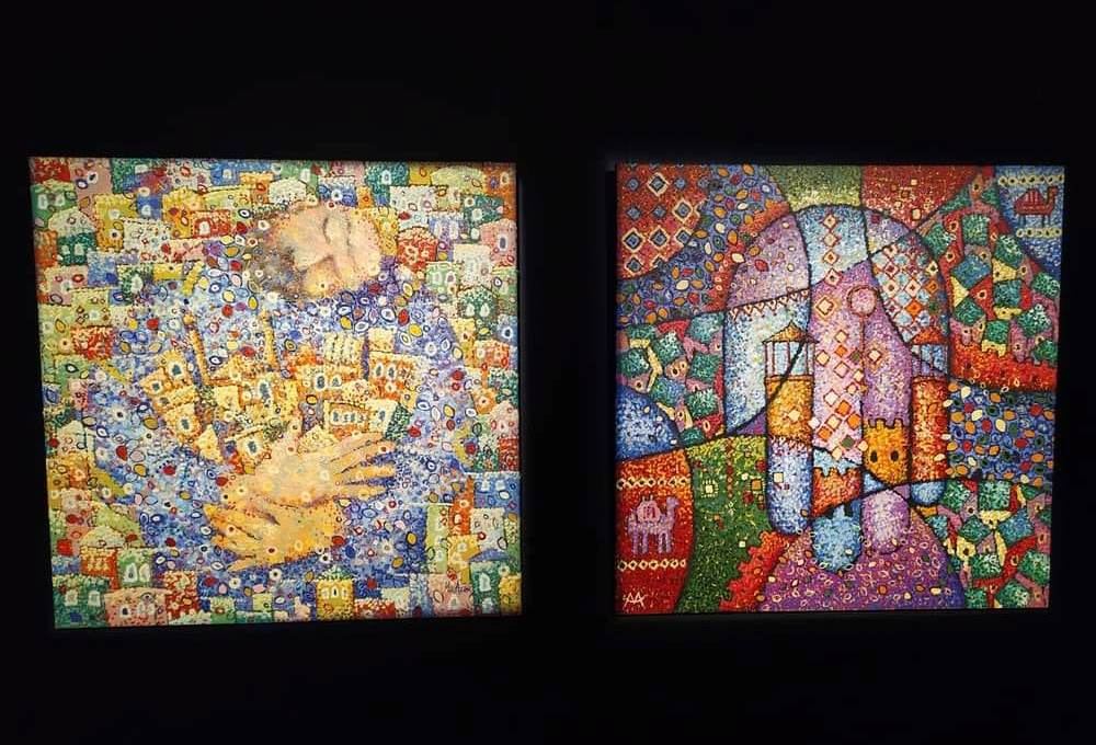 "Человек-праздник" Мир Азер Абдуллаев – лечебные свойства оптимизма и позитива экспозиции в Баку (ФОТО)