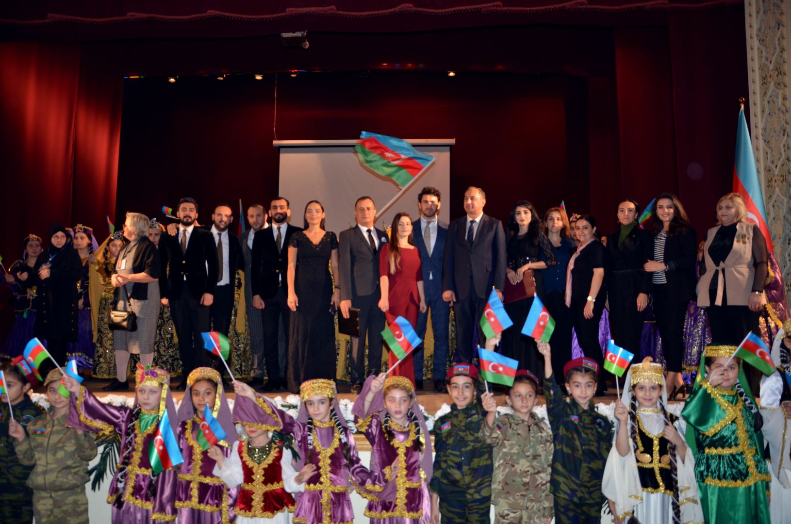 Sən qalibsən, Azərbaycan! – мероприятие, посвященное Дню Победы (ФОТО)