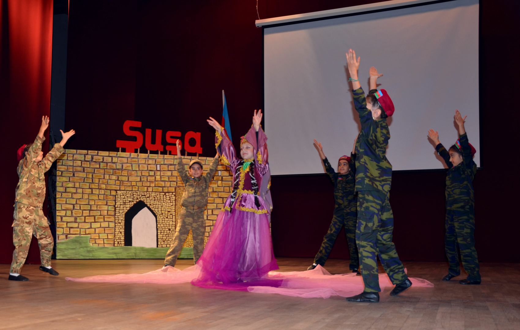 Sən qalibsən, Azərbaycan! – мероприятие, посвященное Дню Победы (ФОТО)