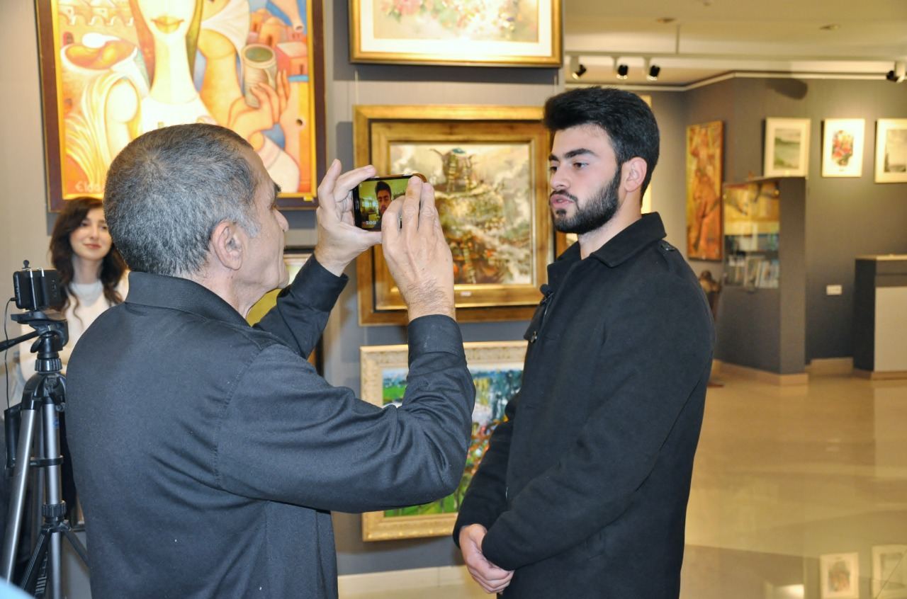 В Баку проведен творческий воркшоп, посвященный Дню Победы (ФОТО