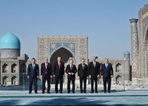 Президент Ильхам Алиев принял участие в церемонии посадки деревьев в Самарканде (ФОТО/ВИДЕО)