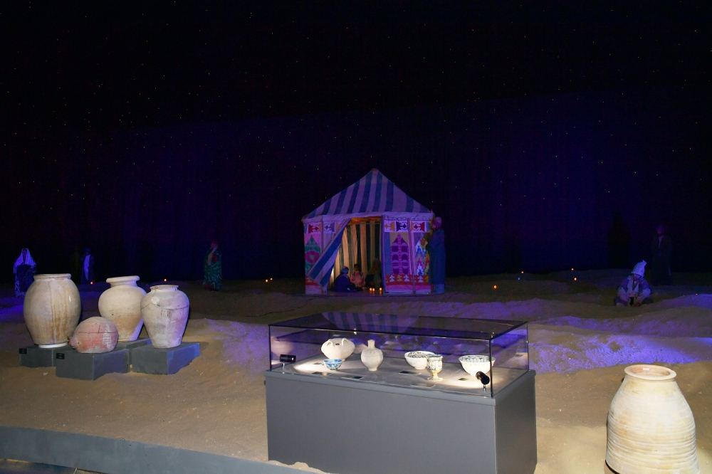 Первая леди Азербайджана Мехрибан Алиева ознакомилась с выставкой “Миражи времени” в Самарканде (ФОТО/ВИДЕО)