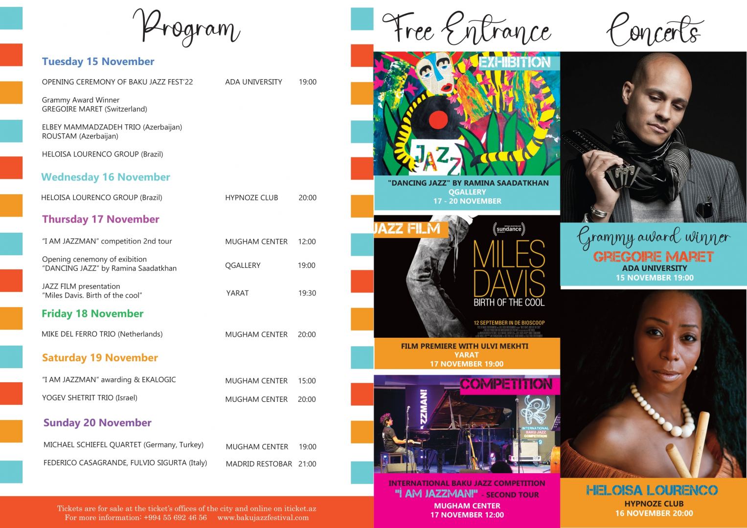 Бакинский джаз-фестиваль 2022 пройдет с участием мировых звезд – программа (ФОТО)
