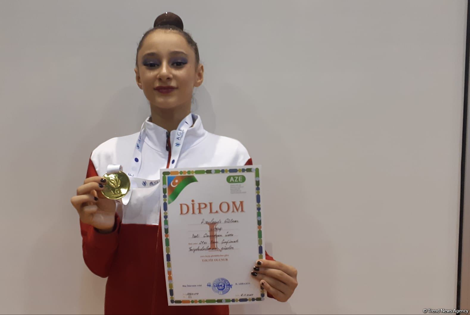 Все соперницы были сильными – победительница чемпионата Баку по художественной гимнастике