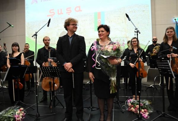 В Берлине прошел торжественный вечер мировой премьеры симфонии Хадиджи Зейналовой "Шуша"  (ВИДЕО, ФОТО)