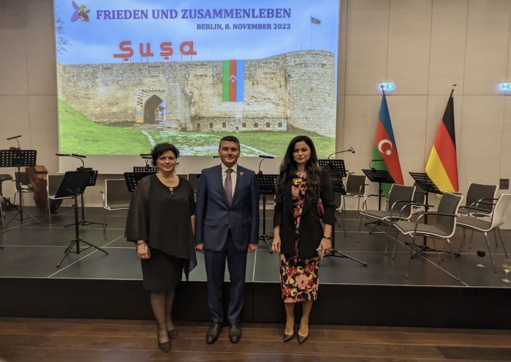 В Берлине прошел торжественный вечер мировой премьеры симфонии Хадиджи Зейналовой "Шуша"  (ВИДЕО, ФОТО)