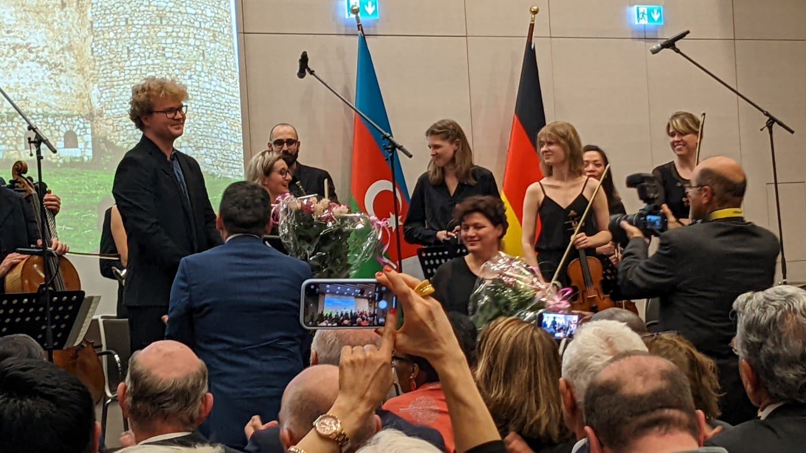 В Берлине прошел торжественный вечер мировой премьеры симфонии Хадиджи Зейналовой "Шуша"  (ВИДЕО, ФОТО)