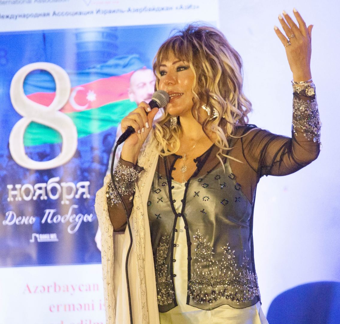 В Израиле отметили День Победы Азербайджана праздничным концертом (ФОТО)