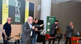 На открытии Baku Jazz Festival выступили обладатель Grammy Грегори Марет и бразильская дива Элоиза Лоуренсо (ФОТО)