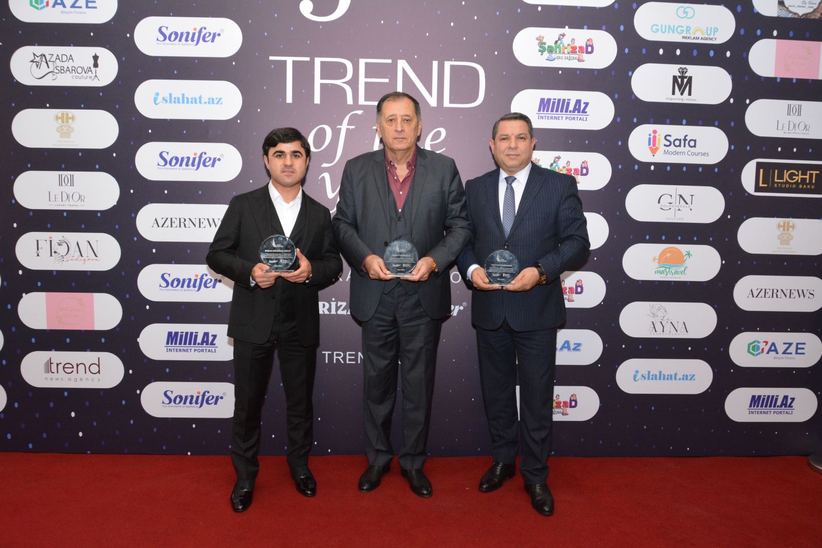 В Баку прошел гала-вечер церемонии награждения премией Trend of the Year 2022 (ФОТО)