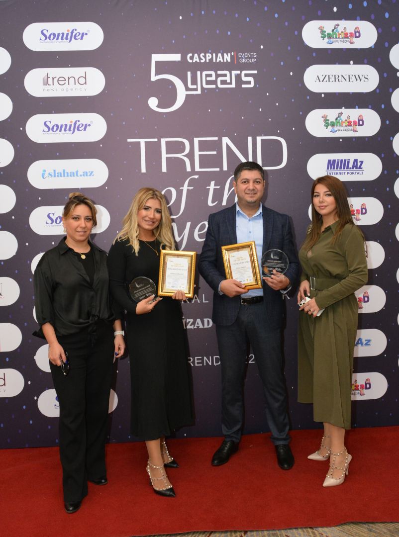 В Баку прошел гала-вечер церемонии награждения премией Trend of the Year 2022 (ФОТО)