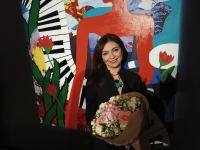 Необузданная стихия! В QGallery открылась выставка Рамины Саадатхан "Танцующий джаз" (ФОТО)