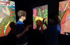 Необузданная стихия! В QGallery открылась выставка Рамины Саадатхан "Танцующий джаз" (ФОТО)