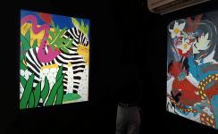 Необузданная стихия! В QGallery открылась выставка Рамины Саадатхан "Танцующий джаз" (ФОТО)