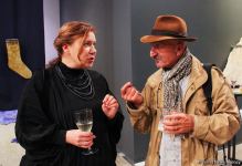 В Баку представлена необычная выставка носков, организованная посольством Латвии, Art Academy of Latvia и QGallery (ФОТО)