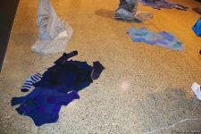 В Баку представлена необычная выставка носков, организованная посольством Латвии, Art Academy of Latvia и QGallery (ФОТО)