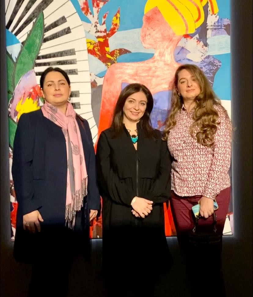 Необузданная стихия! В QGallery открылась выставка Рамины Саадатхан "Танцующий джаз" (ФОТО)