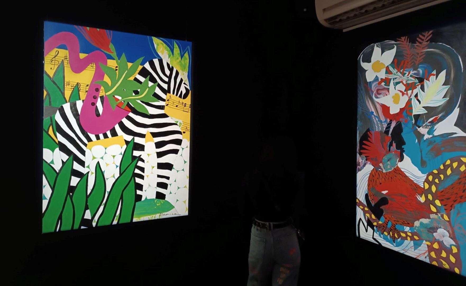 Необузданная стихия! В QGallery открылась выставка Рамины Саадатхан "Танцующий джаз" (ФОТО)