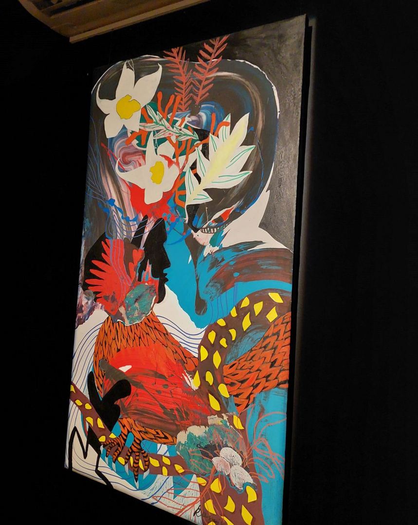 Необузданная стихия! В QGallery открылась выставка Рамины Саадатхан "Танцующий джаз" (ФОТО)