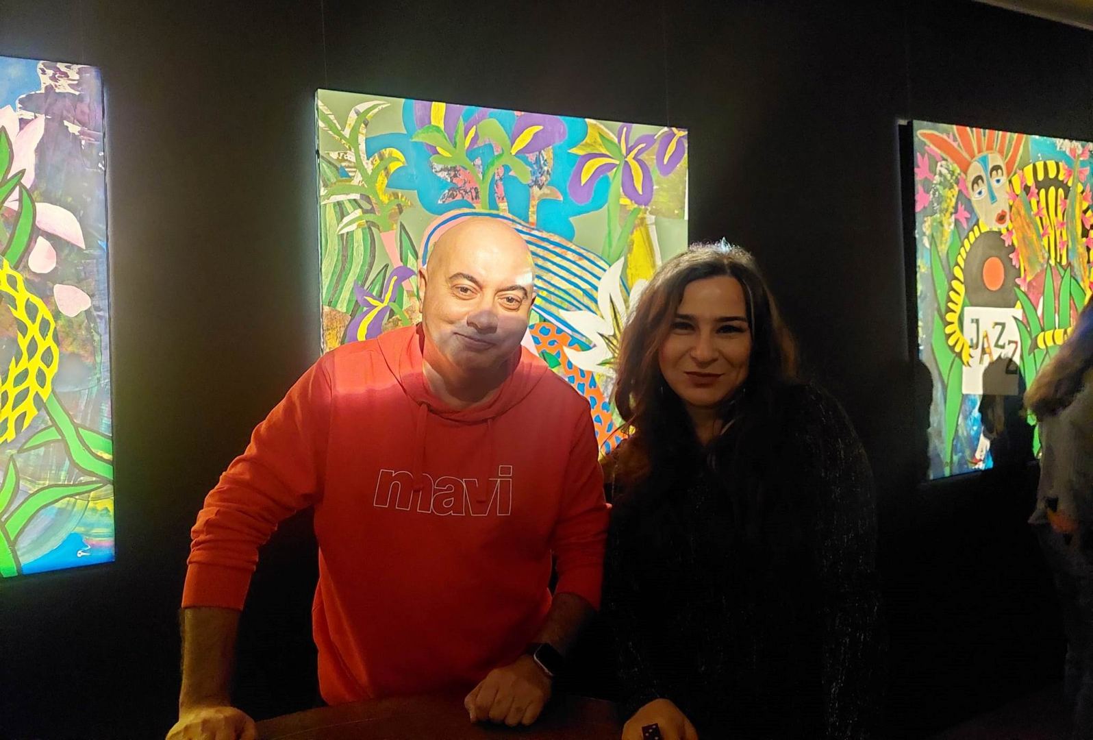 Необузданная стихия! В QGallery открылась выставка Рамины Саадатхан "Танцующий джаз" (ФОТО)