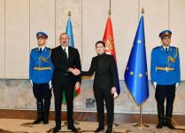 Состоялась встреча Президента Ильхама Алиева с премьер-министром Сербии в расширенном составе (ФОТО/ВИДЕО)