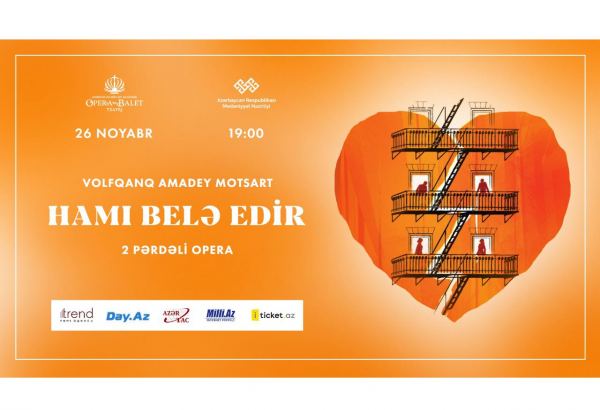 "Так поступают все" -  веселые переодевания и драматические расставания в Баку