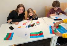 В Париже открылась азербайджанская воскресная школа "Натаван" (ФОТО)