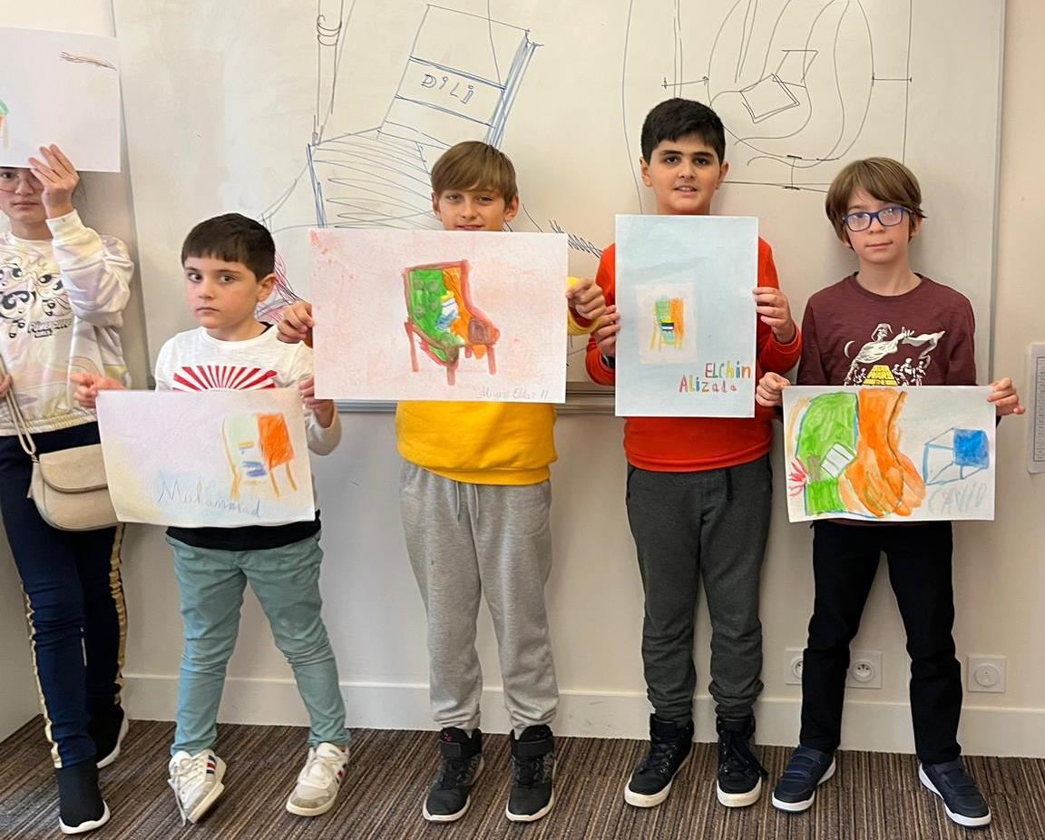 В Париже открылась азербайджанская воскресная школа "Натаван" (ФОТО)