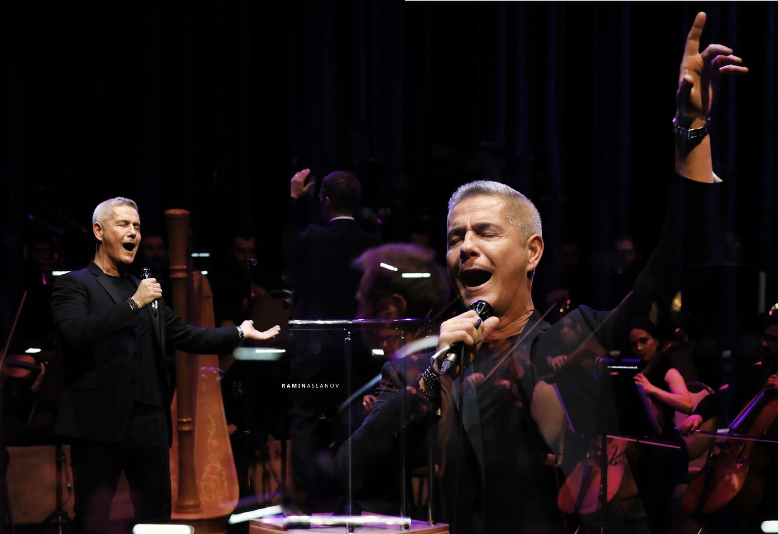 Музыкальный праздник  Алессандро Сафина в Баку -  "Luna tu", "Cиняя вечность"... (ВИДЕО, ФОТО)